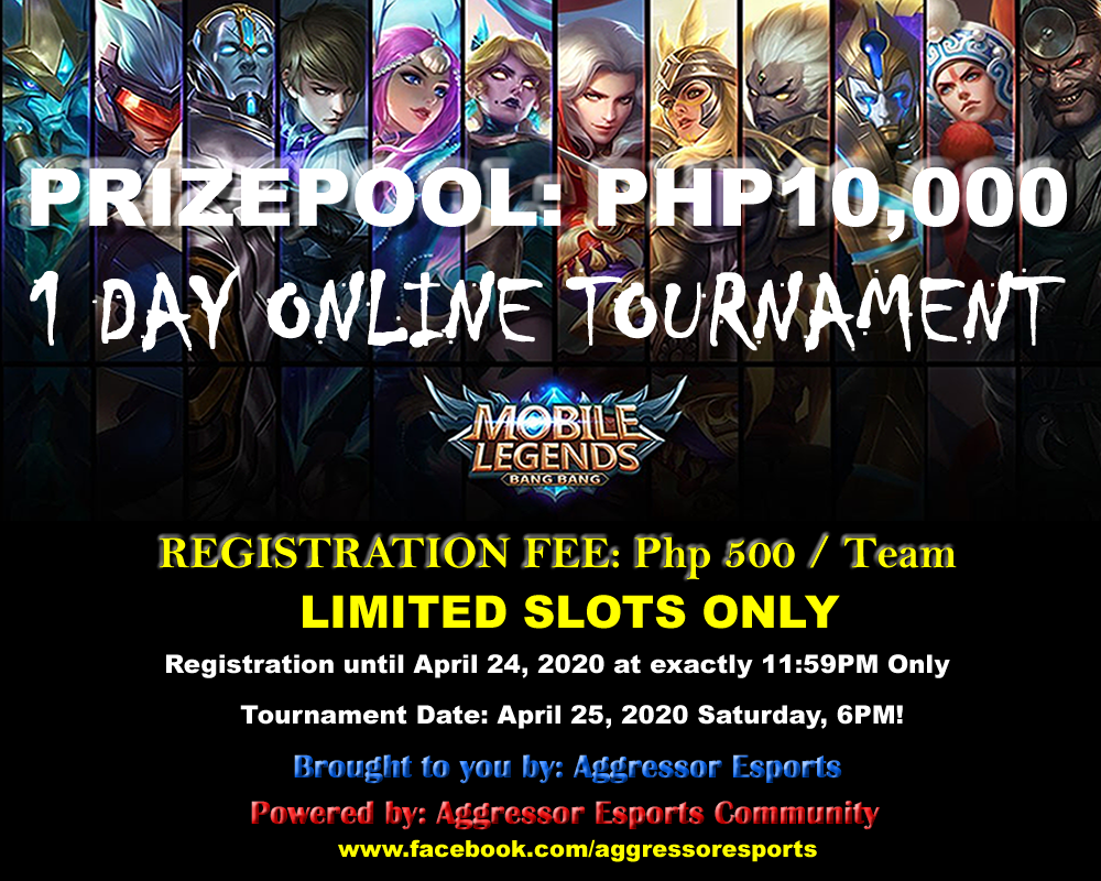 Read more about the article 5 vs 5 Aggressor Esports Community Mobile Legends Online Tournament